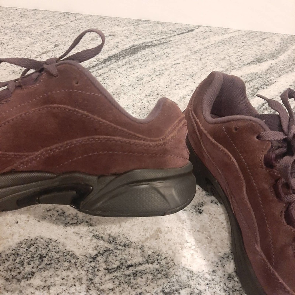 RYKA "Catalyst 3" Burgundy Suede leather Walking Shoes SIZE 9M - Picture 6 of 10